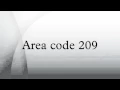 Area code 209