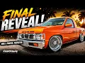 THE WAIT IS OVER My Nissan D21 Lowrider FINAL REVEAL