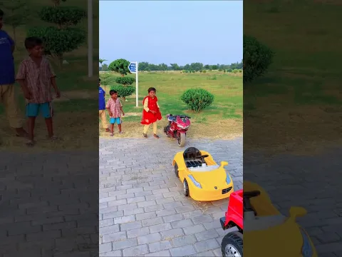 red Jeep toy anaya ko Pasand aie