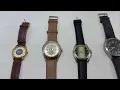 GovDeals Lot of 4 Vintage Watches - working