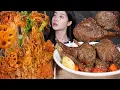 Download Lagu ASMR MUKBANG | Roasted Rack of Lamb \u0026 Spicy Mala Xian Guo (Mala Dry Pot) 🔥