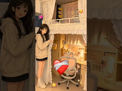 She Turned Her Bunk Bed Into a Private Room! 😱