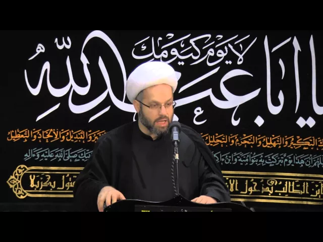 ⁣6 محرم 1436 -كلمة لسماحة الشيخ عبد المنعم شرارة