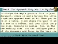 How to Convert Text To Speech using pyttsx3 Engine in Python