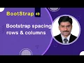 Bootstrap Spacing Rows Columns - Bootstrap 5 Tutorial 49