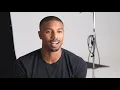 Michael B Jordan on Playing Creed Gaining Muscle and Working With Stallone