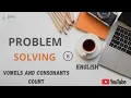 Count Vowels and Consonants in a String using Java Beginner Java Program English