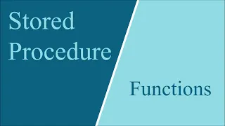 Difference between MySQL Function and Stored Procedure MySQL Interview Questions