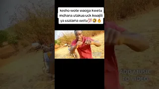 Waoga WOTE Kesho Kulala Musci Comedymusic Comedy  Waoga WOTE Kesho Kulala Musci Comedymusic Comedy