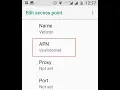 Verizon 4G LTE APN Settings for Android Galaxy