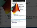 MATLAB Function to find duration between two dates how much time until