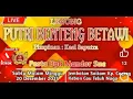 Lagu IRAMA MUSIK GAMBANG KROMONG LENONG PUTRI BENTENG BETAWI