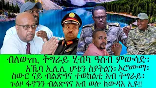 ብለውጢ ትግራይ ሂብካ ዓሰብ ምውሳድ አኬባ ኢሊሊ ሆቴል ስያትልን ጋሸና 