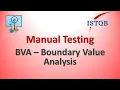 Manual Testing - Boundary Value Analysis BVA