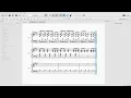Lagu Tobu - Faster - Musescore Sheet Music Notation