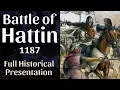 Download Lagu The Battle of Hattin, 1187 - Saladin vs. Crusaders - full documentary