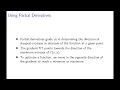 Module 7 Optimization in Multivariable Functions