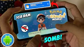  finally download pokemon lets go pikachu on android in minimum data 1gb ram 