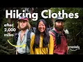 14 Hikers Share FAVORITE CLOTHES after 2 000 Miles