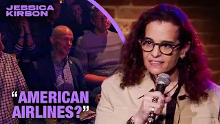 He wore an airplane pin to my show | Jessica Kirson Long Crowd Work