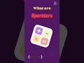 what are Operators in Javascript Operators in javascript tutorial in 1 minutes