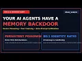 Your AI Agents Have a Memory Backdoor Vector Poisoning Guardian Controls Consent