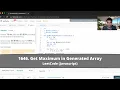 How to Solve 1646 Get Maximum in Generated Array on LeetCode - Javascript