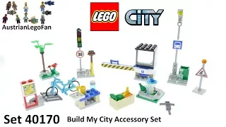 Lego City 40170 Build My City Accessory Set - Lego Speed Build Review