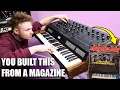 THE ONLY DIY POLY SYNTH KIT OF THE 80 s - POWERTRAN TRANSCENDENT POLYSYNTH