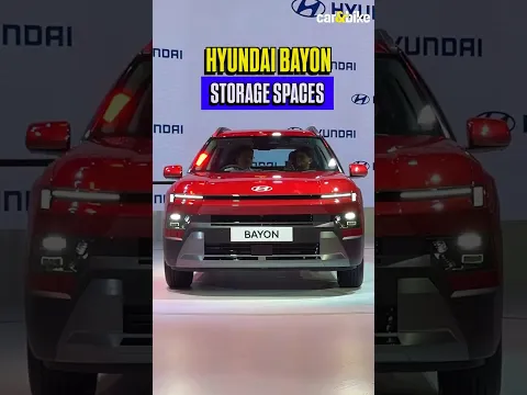 Let’s check out how many storage spaces the new Hyundai Bayon has!
