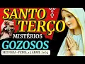 Download Lagu Santo Terço de hoje Segunda-feira (15/04/2024)🌹Mistérios Gozosos🌹Terço Mariano / Terço de Fátima