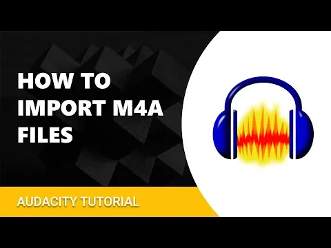 Download MP3 How To Import m4a Files In Audacity