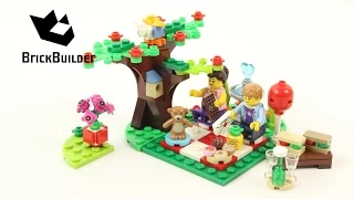 Lego Miscellaneous 40236 Romantic Valentine Picnic - Lego Speed Build