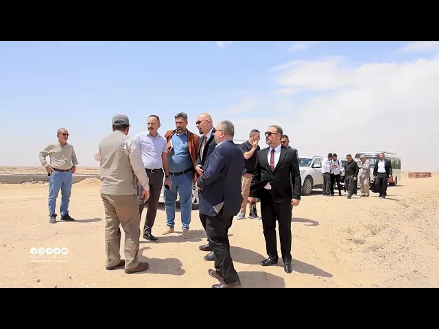 ⁣وفد حكومي يشيد بمشاريع العتبة الزراعية والبيئية ويدعو إلى تعميمها في العاصمة والمحافظات