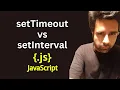 How to use setInterval and setTimeout in javascript