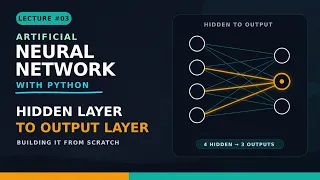 Lecture - Hidden Layer to Output Layer using Python