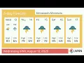 Weather in Minneapolis Minnesota - Wednesday Aug 13 2025