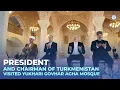 Download Lagu President and Chairman of Turkmenistan’s Halk Maslahaty visited Yukhari Govhar Agha Mosque in Shusha