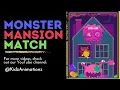 Monster Mansion Match Puzzle Games for Kids Visual Memory Game ABCYA