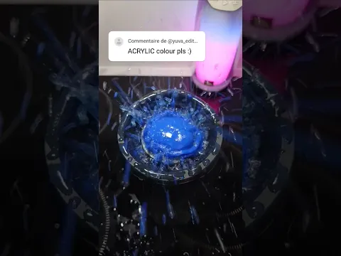 Blue acrylic paint π΅π Tell me what's next in the comments β¬οΈ Like and follow me for more β¬οΈ #jbl