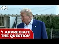 Download Lagu TRUMP STUNS with compliment to ISRAELI REPORTER after sharp question on ISRAEL-IRAN CRISIS