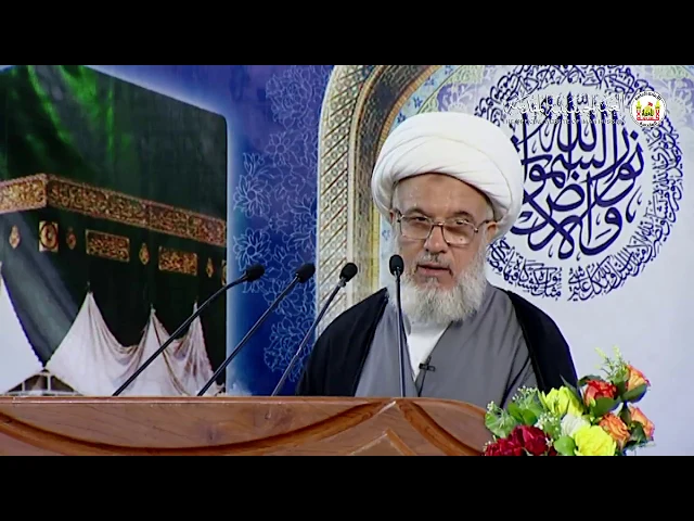 سماحة الشيخ عبد المهدي الكربلائي يقرأ بيان المرجعية العليا بخصوص الانتخابات - 17شعبان - 1439 هـ