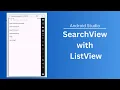 Android SearchView with ListView Tutorial How to Add Search Functionality with Kotlin