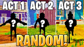 hello neighbor random neighbor challenge 