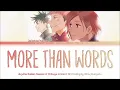 Jujutsu Kaisen 'Shibuya Incident Arc' - Ending FULL "more than words" by Hitsujibungaku (Lyrics)