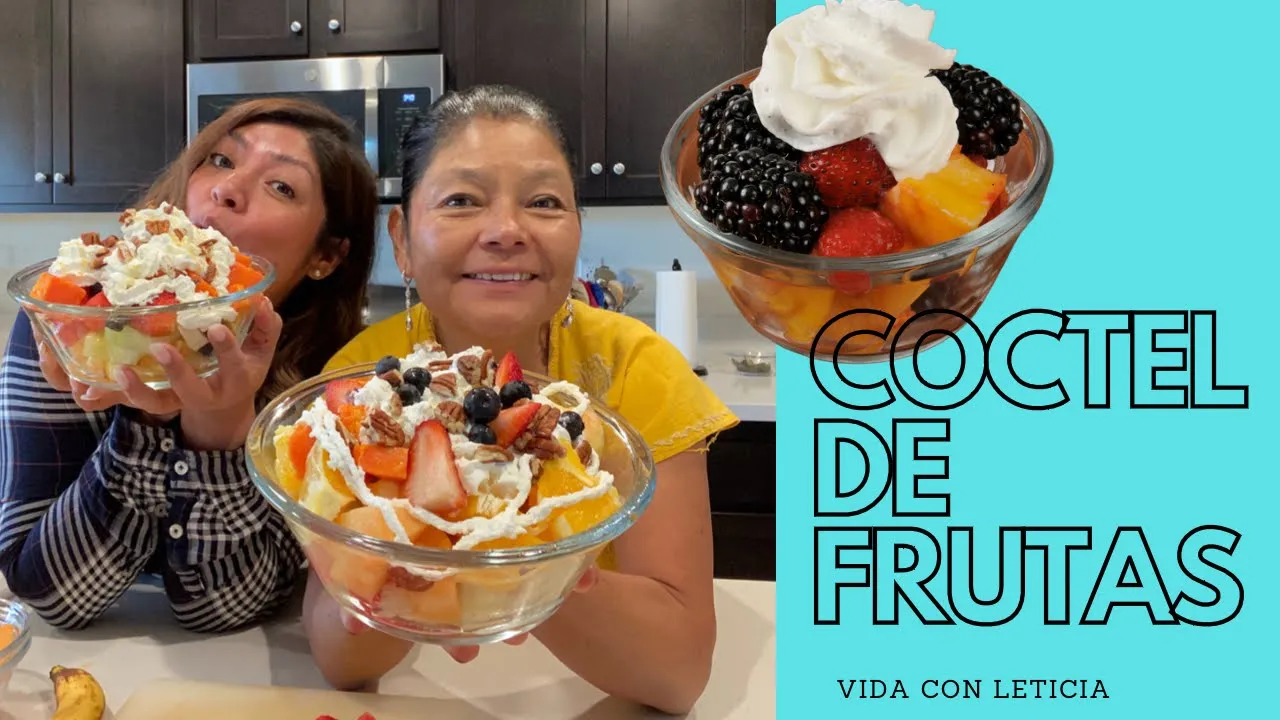 COCTEL DE FRUTAS! // Vida Con Leticia