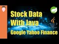 Getting Stock Data With Java Spring Boot Java for Finance
