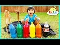 Learn Colors For Toddlers And Numbers With Coca Cola