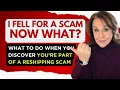Package Reshipping Scams - DO THIS if You Fell For One