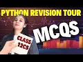 MCQs on Python Revision Tour 12CS